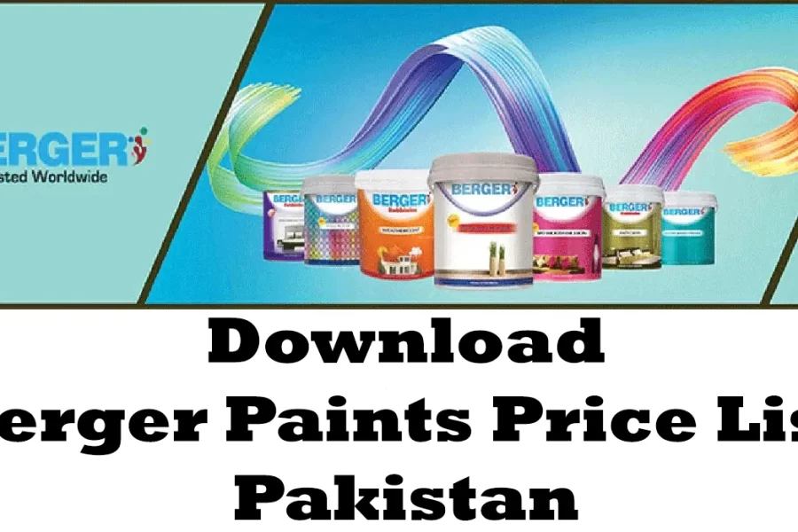 Berger Paints Price List Pakistan 2025